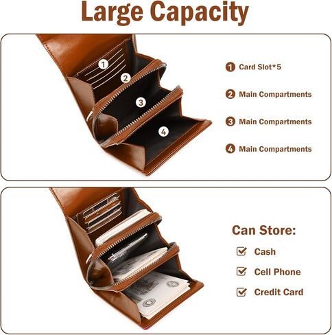 حقائب JJUQ صغيرة تمر بالجسم للنساء حقيبة كتف صغيرة للهاتف الخلوي ومحفظة مع فتحات لبطاقة الائتمان وحزام قابل للتعديل in Kuwait