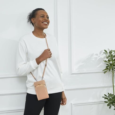 Women Small Crossbody Phone Purse Cell Phone Bag Wallet with Credit Card Slots in Kuwait