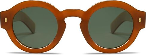 VANLINKER Vintage Round Polarized Sunglasses for Women Men Trendy Shades Retro Circle Sun Glasses VL9743 in Saudi Arabia