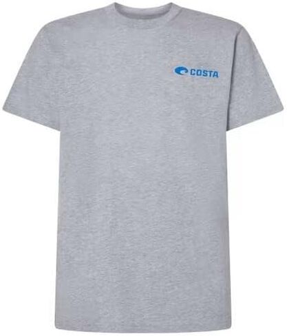 Costa Del Mar Emblem Waves Tuna Short Sleeve Shirt in Saudi Arabia