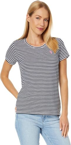 Stripe Crew Neck Tee in Saudi Arabia