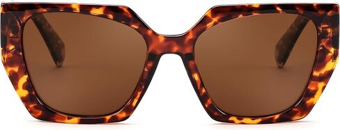 FEISEDY Trendy Polarized Sunglasses, Oversized Irregular TR Frame for Women Men, Retro Shades UV400 B0016 in Saudi Arabia