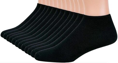 I&S Women's 12 Pack Low Cut No Show Athletic Socks - Women's Socks Size 9-11 (Set of 12 pairs) in Kuwait