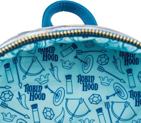 Loungefly Disney Robin Hood Sherwood All Over Print Womens Double Strap Shoulder Bag Purse in Saudi Arabia