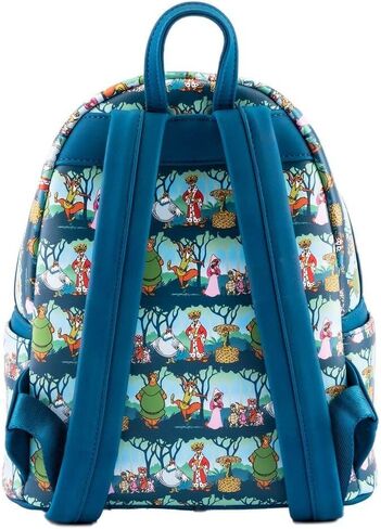 Loungefly Disney Robin Hood Sherwood All Over Print Womens Double Strap Shoulder Bag Purse in Saudi Arabia