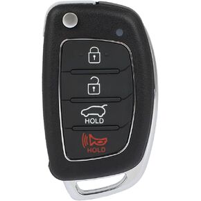 SCITOO Flip Key Fob * 1 PCS Replacement for Hyundai for Tucson 2015-2019 TQ8-RKE-4F25