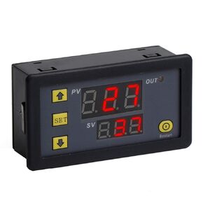 Automotive Digital Timer Relay Board DC 12V 20A 1500W Relay Module with Dual Time Display, Timing Relay Switch ON-Off Control Support Cycle of time Time Delay for Car Vehicle (DC 12V)