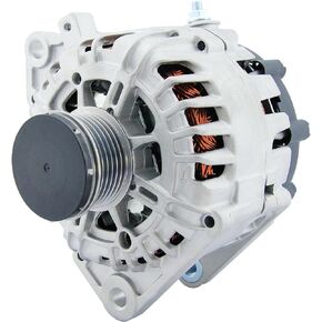 Nissan Alternator Replacement New 2.5L 110 AMP for 2007-2012 Altima, 2007 2008 2009 2010 2011 2012 Sentra, 2011-2013 Rogue, 2014 2015 Rogue Select L4, 400-40102 AL2407X 23100-JA02A AVA0074 TG12C032