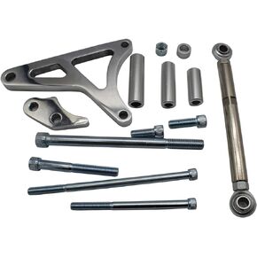 Aluminum Alternator Bracket Kit Compatible for SB Ford 289 302 Billet Polished Mounting Generator Bracket Accessories Kit