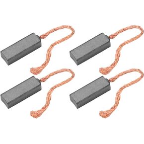 Acouto Replaceable Carbon Motor Brushes 4 Pcs Alternator Regulator Brush Set Brx40710 Generator Electric Motor Brush
