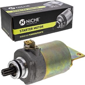 NICHE Starter Motor For Kymco 31210-LLB1-900 Carbon Brush ATV