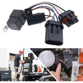 Fuel Timer Solenoid 6669415 for Bobcat Excavator 463 553 643 645 743 751 753 763 773 7753 S70 Loader 231 325 328 331 334 337 341 418 E08 E10