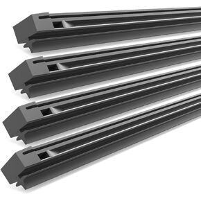 Wiper Blade Refill, 22" + 21" Wiper Refill Fit for Honda Pilot 2010-2015 Original Equipment Replacement Windshield Wiper Refills 4 Pcs