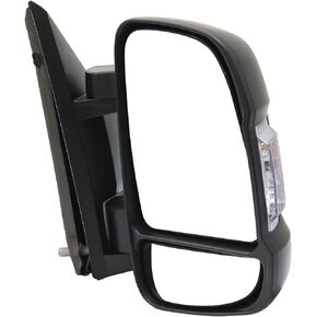 Passenger Right Side Mirror Replacement Power Door Mirror Single Light fit Ram Promaster 1500, 2500, 3500, New Six, Work Van