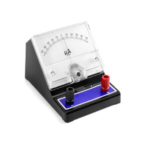 QWORK Galvanometer, Dual Range +/-50-0-50µA, DC Moving Coil Ammeter, 1 Pack