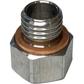ذكر M12x1.5 إلى أنثى 1/8 بوصة محولات مخفض خيط مستشعر NPT in Kuwait