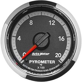 Auto Meter 8547 Factory Match 2-1/16" Electric Pyrometer (0-2000 Degree F, 52.4mm)