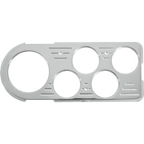 AUTO METER 7046 Dash Panel, Ford Truck 48-50, 1 X 3-1/8", 4 X 2-1/16", Billet