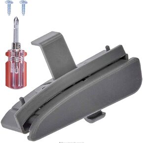 EcoAuto Center Console Latch for Toyota Tacoma - Gray – 2005-2012 – OEM-58910AD030B0 – with Screwdriver & 2 Screws Included