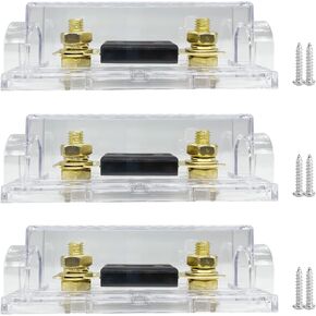irhapsody 200 AMP ANL Fuse Holder Kit, 3 Pack