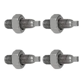 4 Set Aluminum Alloy Motorbikes Valve Adjusting Screws with Nuts Kits for GY6-125 Car 1996-2023