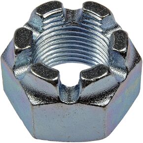 Dorman 220-018BX Hex Nut-Castellated-Thread Size; 7/8-14, Height; 1-15/16 In., 8 Pack