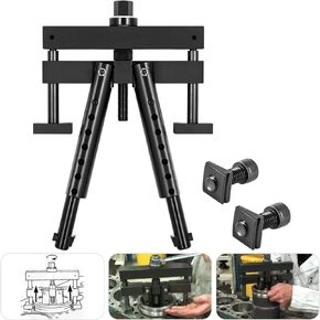 PT-6400-C Universal Cylinder Liner Puller Assembly Fits for Mack Cummins CAT Caterpillar, Works on Heavy Duty Diesel Engines Wet Liners from 3-7/8" to 6-1/4" Bore, Replaces for M50010-B 3376015