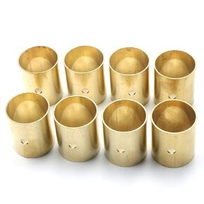 Set of 8 Bronze Piston Wrist Pin Bushings for 1958-1971 Ford FE 332 352 390 406 427 428 V8