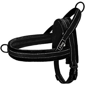 Didog No Pull Dog Harness for Medium Dogs, Soft Flannel Padded,Mixed-Blue,M in Saudi Arabia