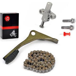 MOTO1988 Cam Timing Chain and Guides Tensioner Compatible with HONDA Recon 250 TRX250 2x4 1997-2000 14401-HM8-003 14510-HM8-000 14540-HN5-671