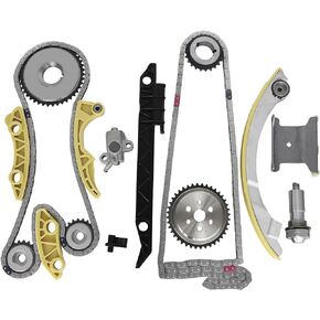 Mango S Compatibleu Engine Timing Chain Kit With Chain Guide Tensioner Sprocket 12680750 94201S Buick Chevy GMC Pontiac Saab Saturn 2.0L 2.2L 2.4L L4