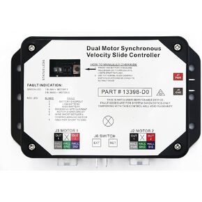 13398-DO Dual Synchronous Velocity Slide Controller, Replacement for Controller V-Sync II ，Compatible with Lippert in-Wall Slide-Out on RV，211852
