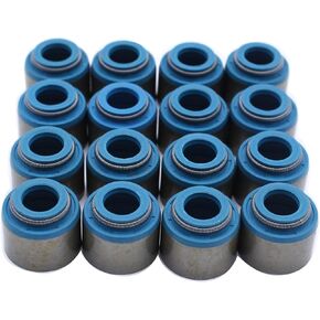 16 PCS/SET Valve Seals 0.313 X 0.500 Compatible with GM Small Block LS1 / LS6 engines and 4.8L, 5.3L, 5.7L, 6.0L, 6.2L & 7.0L truck, SUV and Corvette engines