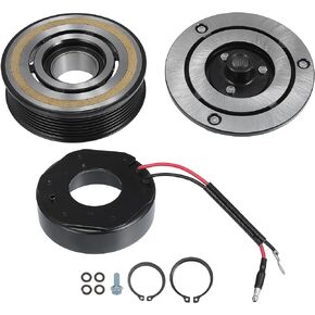 X AUTOHAUX AC Compressor Clutch Kit for Toyota Tacoma 2005-2015 A/C Clutch Pulley Plate Coil Repair Assembly Replace No.8832004060