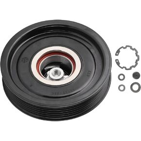 Akozon AC Compressor Clutch, Stainless Steel Air Conditioning Compressor Clutches Replacement for Jeep for COMPASS for PATRIOT 2.0 2.4 158388