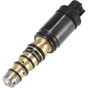X AUTOHAUX Auto Car Air Condition AC Compressor Control Solenoid Valve for 6SES14C 7SES17C 7SEU17C Compressor for Toyota Corolla 1.8L 2014 2015 2016 2017