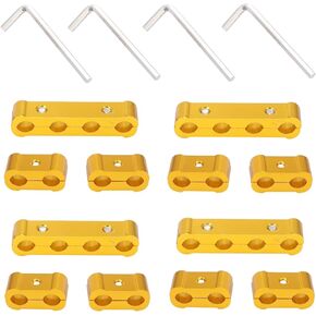 12 Piece Spark Plug Wire Separator Set Spark Plug Wire Holder - for 8mm 9mm 10mm Spark Plug Wire Retaining Clips - Keep Your Wires Organized And Protected! (black)