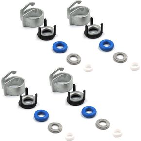 HiSport 06H998907A Fuel Injectors Seals Repair O-Ring Kit Replacement for Volkswagen Audi Jetta Passat Golf GTI Tiguan A3 A4 A5 A6 A8 Q32.0T
