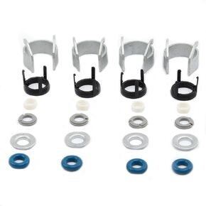 4 Set Fuel Injectors Seals Repair Kit 06H998907A Replacement for Golf GTI Tiguan A3 A4 A5 A6 A8 Q32.0T……