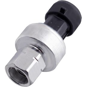 1551343 AC Pressure Sensor Switch, 15-51343 13587668 Air Conditioning Refrigerant Pressure Sensor, Compatible with 2002-2021 Chevy Suburban, 2003-2020 Cadillac GMC Sierra, HVAC Pressure Transducer