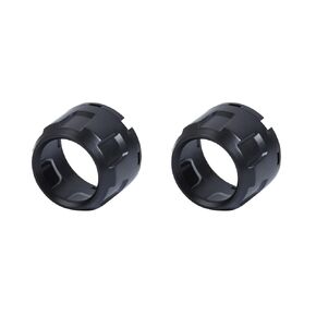 Climate Knobs for Tundra Dual Zone (2014-2021) - 2 Pack - Black