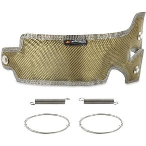 Mishimoto MMTB-CIV-16 Titanium Turbo Blanket, Compatible With Honda Civic 1.5T 2016-2021