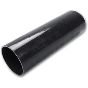 4" Inch ID 12" Long Straight 3-Ply Silicone Hose Air Intake/Turbo/Intercooler Piping Tube Coupler Pipe Universal Black