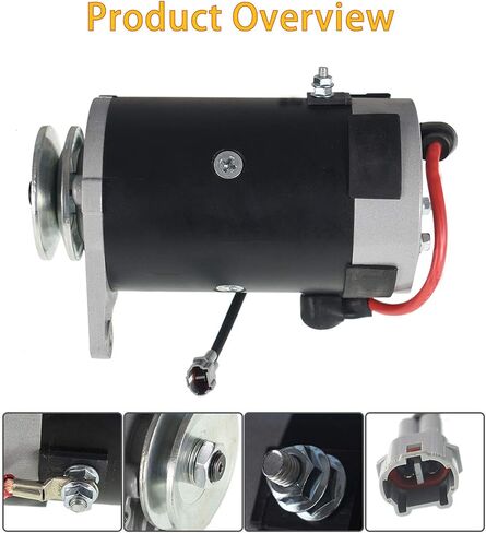 WFLNHB Starter Generator Replacement for Yamaha G16-G22 Golf Cart 1996-2003 JN6-H1100-00-00 JN6-H1100-01-00 JN6-H1100-02-00 GSB10706 GSB10706E MOT-2001 in Saudi Arabia