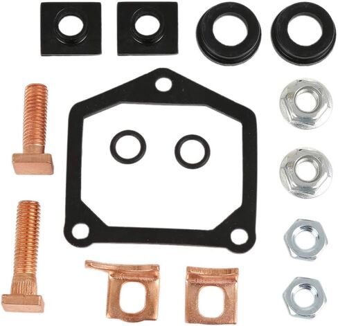 X AUTOHAUX Start Solenoid Repair Kit Rebuild Set for Toyota Tacoma 4Runner Corolla Sequoia Tundra for Honda Accord Passport for Dodge for Chevrolet for Subaru 053660-7120 in Kuwait