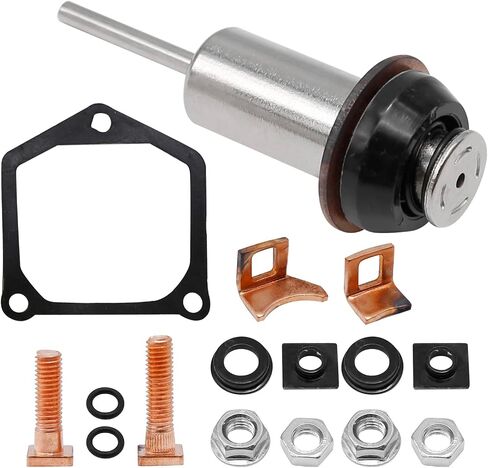 Starter Solenoid Repair Rebuild Kit Contact & Plunger Assembly Universal Solenoid Repair Rebuild Set Replacement for Ford Dodge Toyota Subaru Isuzu Mazda in Saudi Arabia