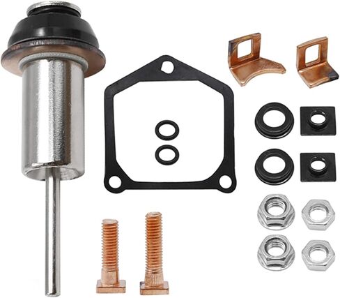 Starter Solenoid Repair Rebuild Kit Contact & Plunger Assembly Universal Solenoid Repair Rebuild Set Replacement for Ford Dodge Toyota Subaru Isuzu Mazda in Saudi Arabia