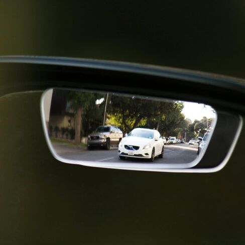 "Rhombus 4000" Car Blind Spot Mirror by Safe View Company - Change Lanes w Confidence, Frameless HD Convex Glass, Seamlessly Contours to Rear View Side Mirrors, Peel & Stick (2Pack) in Saudi Arabia