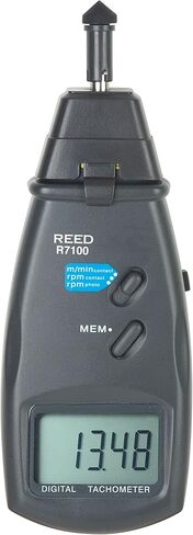 REED Instruments R7100 مجموعة الاتصال/مقياس سرعة الدوران بالصور بالليزر in Kuwait