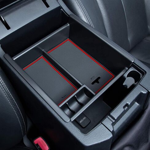 صينية تنظيم وحدة التحكم المركزية JKCOVER متوافقة مع ملحقات Toyota 4Runner 2010-2021 2022 2023 2024 وKia Telluride 2020-2024، وإدراج صندوق مسند الذراع للتخزين الثانوي ABS المواد السوداء in Saudi Arabia